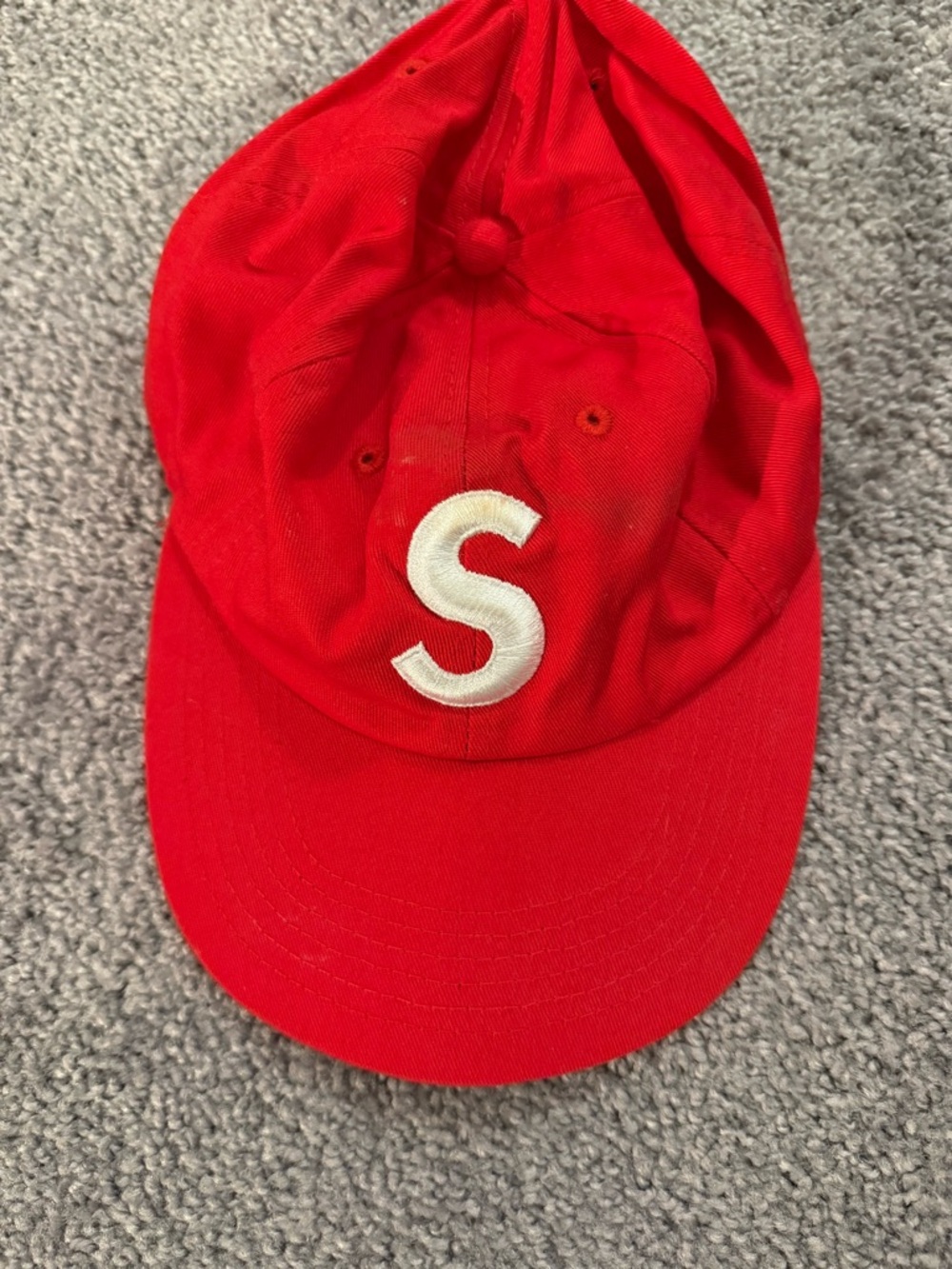 Supreme S Logo Cap